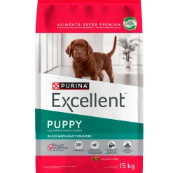 Purina EXCELLENT® Cachorros Razas Medianas y Grandes 15kg