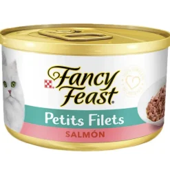 purina fancy feast lata petit filetes de salmón 85 gr