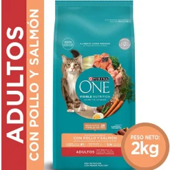 PURINA® ONE® Adulto Pollo y Salmón 2kg