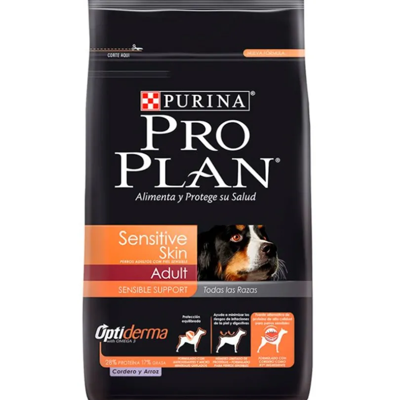 Purina Pro Plan Adult Sensitive Skin Cordero con OptiDerma 3kg