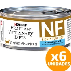 Purina PRO PLAN® Dietas Veterinarias NF Advanced Care 156gr Pack 6 Unidades