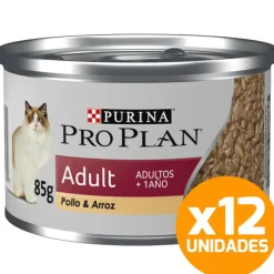 Purina Pro Plan Lata Gato Adulto Pack 12 Unidades