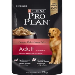 Purina Pro Plan Pouch Adult Dog Carne en Salsa 100gr