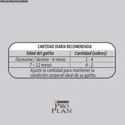 Purina Pro Plan Pouch Kitten Cat Pollo en Salsa 85gr Pack 15 unidades