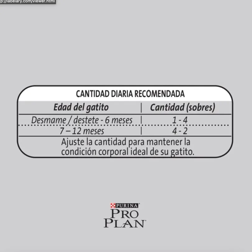 Purina Pro Plan Pouch Kitten Cat Pollo en Salsa 85gr Pack 15 unidades