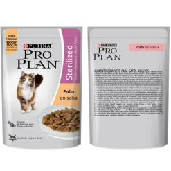 Purina Pro Plan Pouch Sterilized Cat Pollo en Salsa 85gr