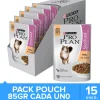 Purina Pro Plan Pouch Sterilized Cat Pollo en Salsa 85gr Pack 15 unidades