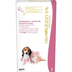 Revolution Antiparasitario para Perros y Gatos hasta 2.5kg