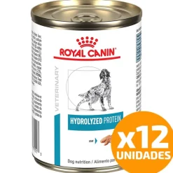 Royal Canin Latas Vet Diet Canine Hydrolyzed Protein x 12 Unidades
