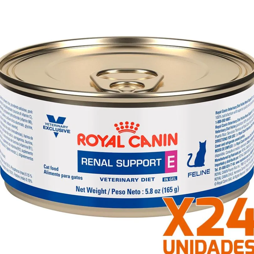 Royal Canin Latas Vet Diet Felino Renal Support x 24 Unidades