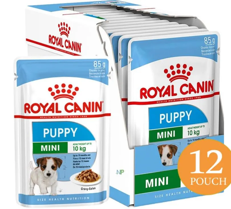 Royal Canin Mini Puppy Pouch Pack 12 Unidades