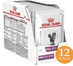 Royal Canin Pouch Vet Diet Felino Renal Pollo 85gr x 12 unidades