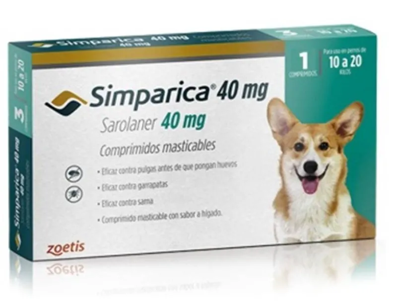 Simparica 10 a 20kg 1 Comprimido