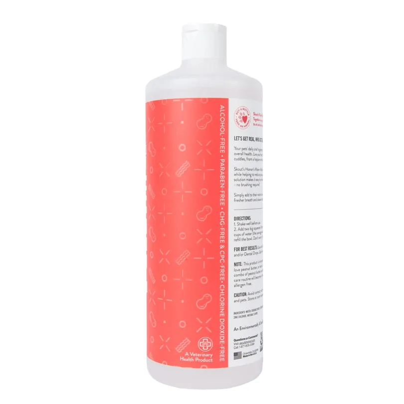 Skout's Honor Aditivo Dental Maní y Tocino 946ml