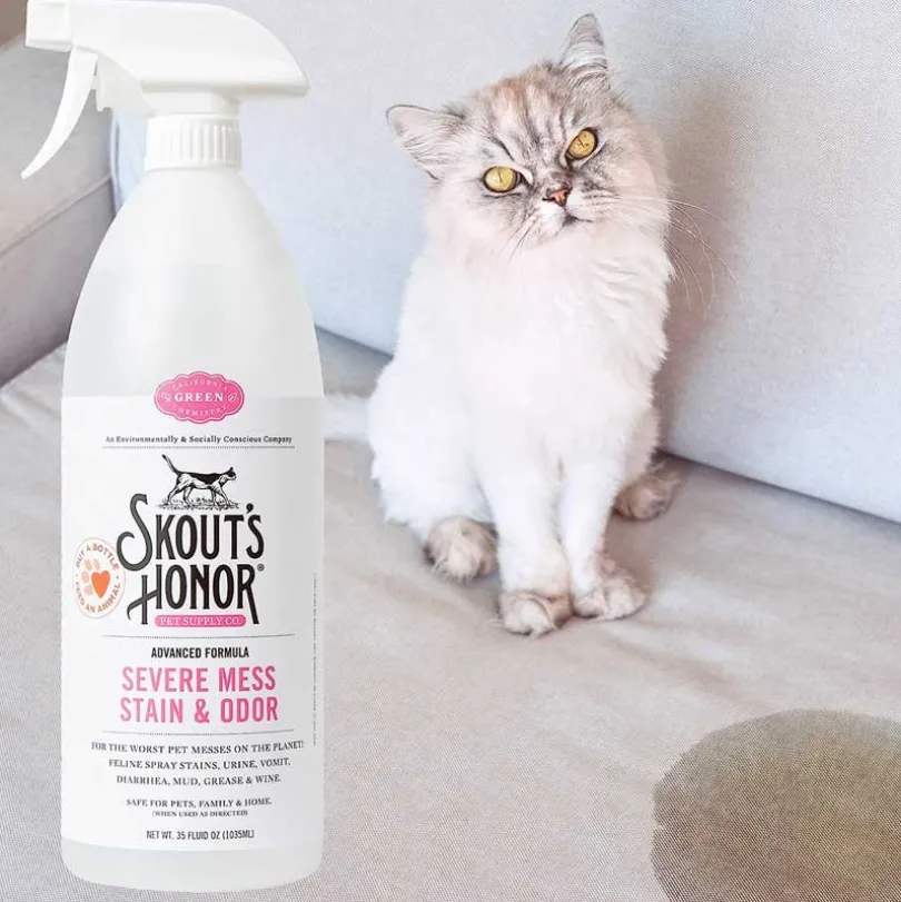 Skouts Honor Cat Destructor de Manchas y Olores dificiles 1 Litro