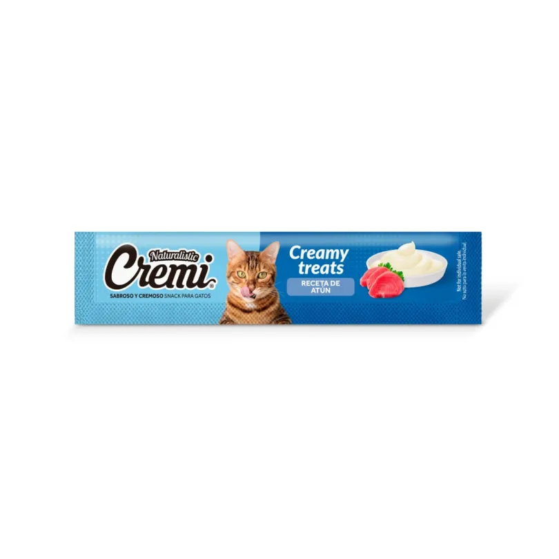 SNACK GATO NATURALISTIC CREMI ATUN 60 GRS