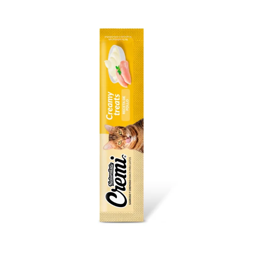 SNACK GATO NATURALISTIC CREMI POLLO 60 GRS
