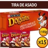Snacks para perros DOGUITOS® Tira de Asado 65gr Pack 15 Unidades