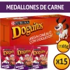Snacks para perros DOGUITOS® Medallones de carne 65gr Pack 15 Unidades