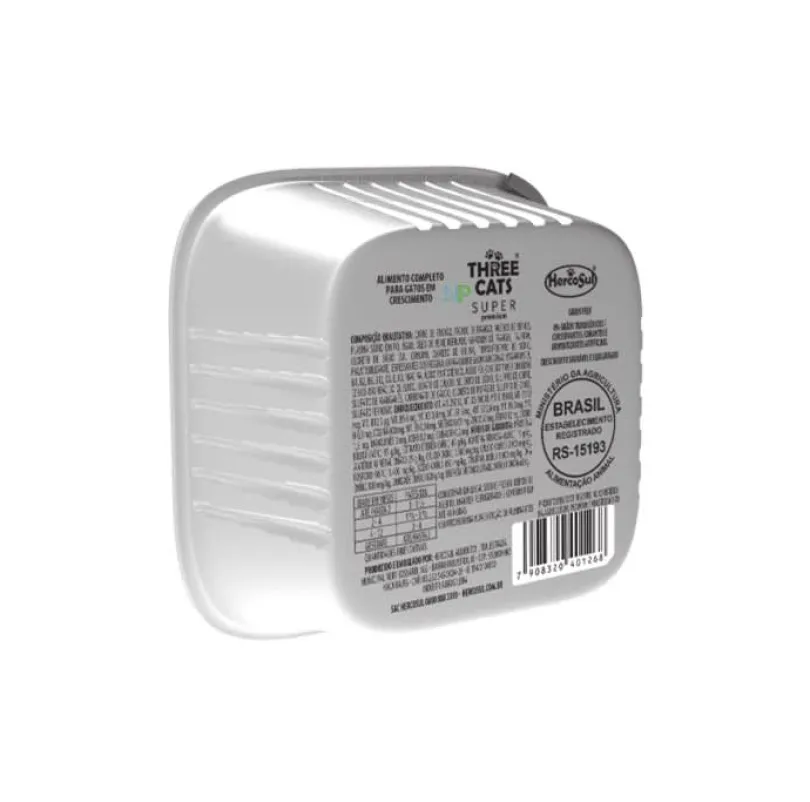 Three Cats Pate de Pollo Gatitos 90gr