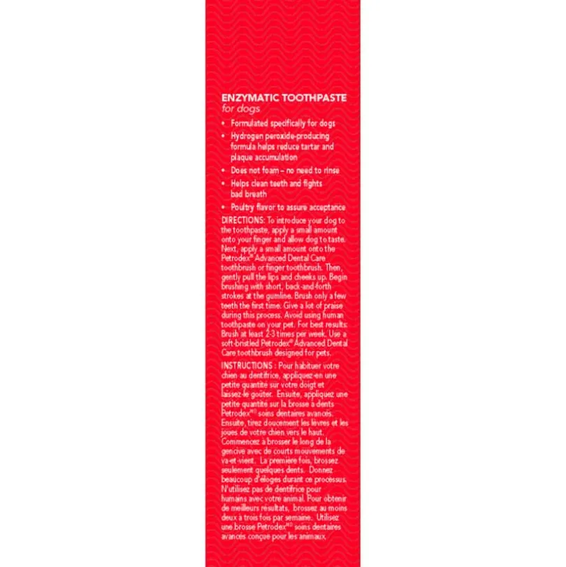 Toothpaste Dog Poultry Flavor Sentry Petrodex 175gr