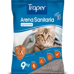 Traper Arena Sanitaria Aglutinante 9kg