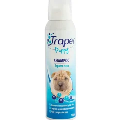 Traper Shampoo en Espuma Seca para Perros Cachorros 170ml
