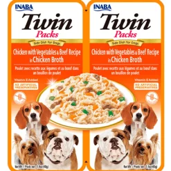 Twin Packs Dog Pollo Vegetales y Carne 80gr