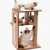 Vesper Box Large Walnut Rascador para Gatos