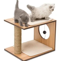 Vesper Sool Walnut Rascador para gatos