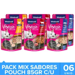 Vitakraft Cat Snack Poesi Delice Degustación con 6 Unidades