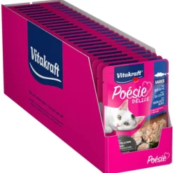 Vitakraft Cat Snack Poesi Delice Sabor Pescado 85gr PACK 23 Unidades