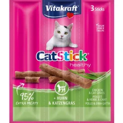 Vitakraft Cat Stick Classic Pollo y Hierba Gatera 18gr