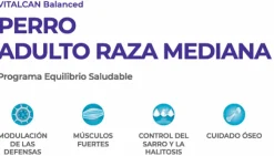 VitalCan Perro Adulto Raza Mediana 12kg