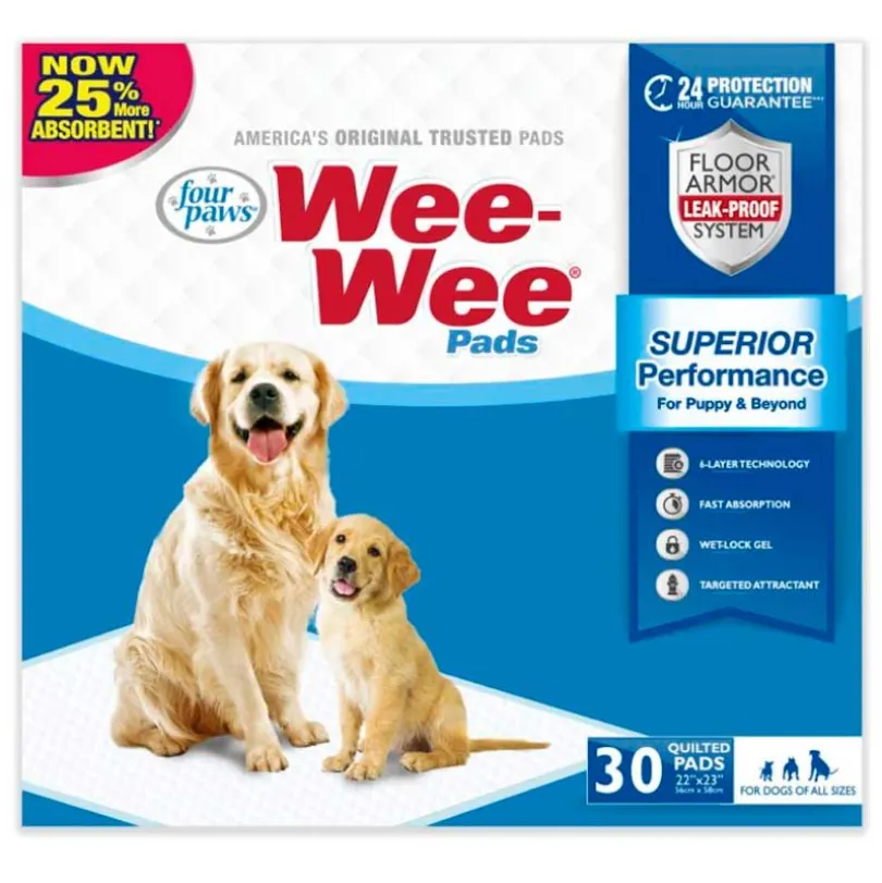 Wee Wee Four Paws Dogs Pee Pads 30 Un