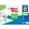 wee-wee four paws grass scent pads 50 un
