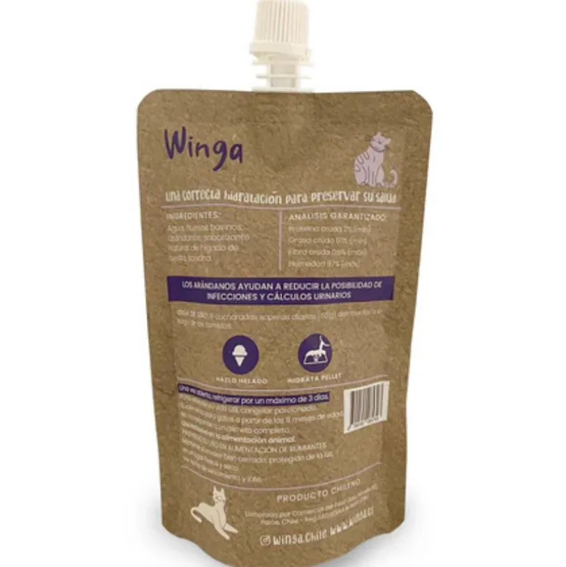 Winga Caldo de Huesos para Gatos 180gr