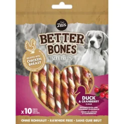 Zeus Better Bones Palitos Pato y Arándanos 10 unidades 114gr