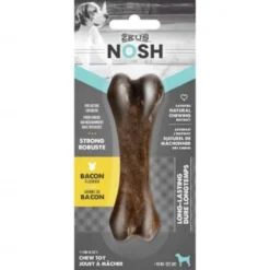 Zeus Nosh Hueso Duro para perros con Sabor a Tocino
